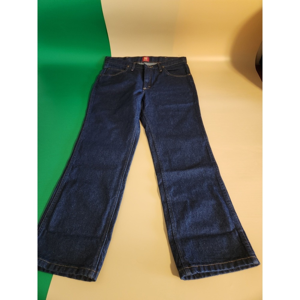 Wrangler Jeans Mens 36x29 Indigo Blue Cowboy Cut Slim Fit 936MWZPD New With Tags